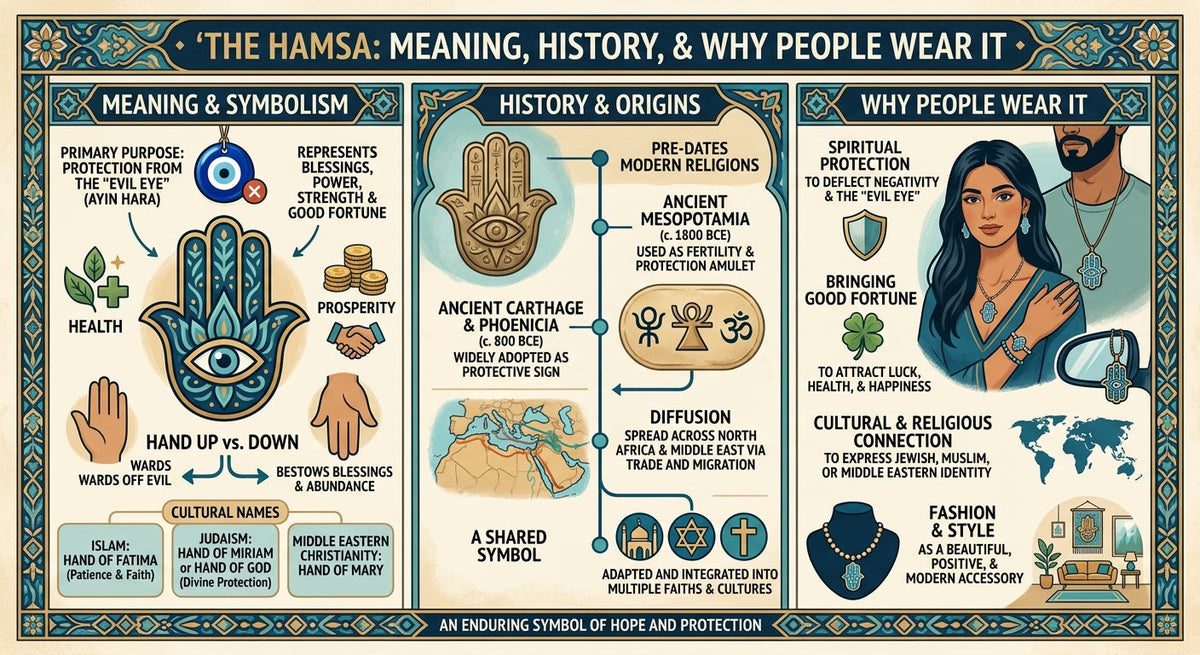 The Hamsa: Meaning, History, and Why People Wear It