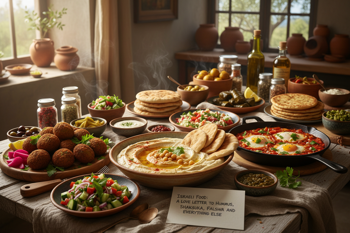 Israeli Food: A Love Letter to Hummus, Shakshuka, Falafel and Everything Else