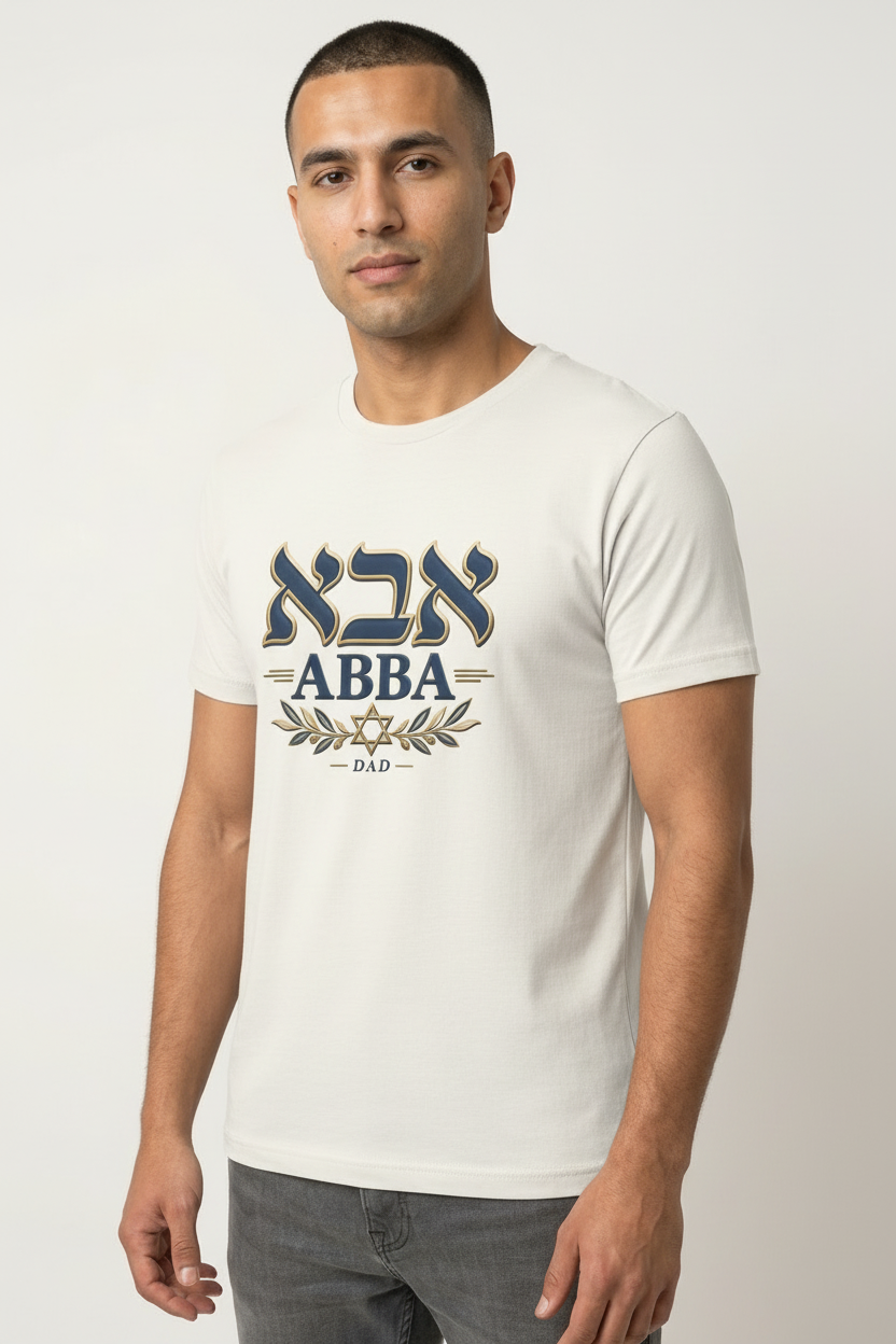 Abba T-Shirt - Studio Model White