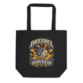 Hanukkah Dreidel Tote Bag — Black