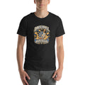 Hanukkah Dreidel T-Shirt — Black Heather